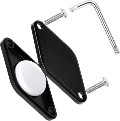 Stealth AirTag Bike Frame Mount | Anti-Theft GPS Tracker Holder with Security Screws