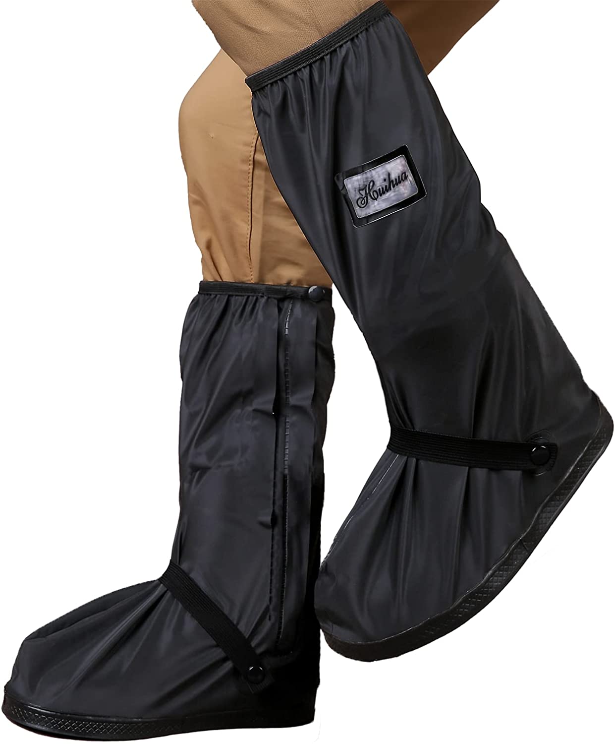 Waterproof Rain Boot Covers | Reflective Motorcycle Shoe Protectors