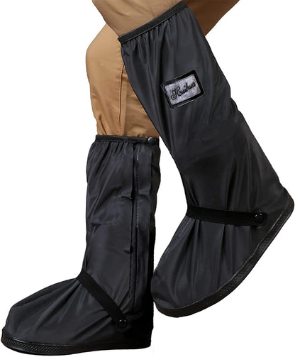 Waterproof Rain Boot Covers | Reflective Motorcycle Shoe Protectors