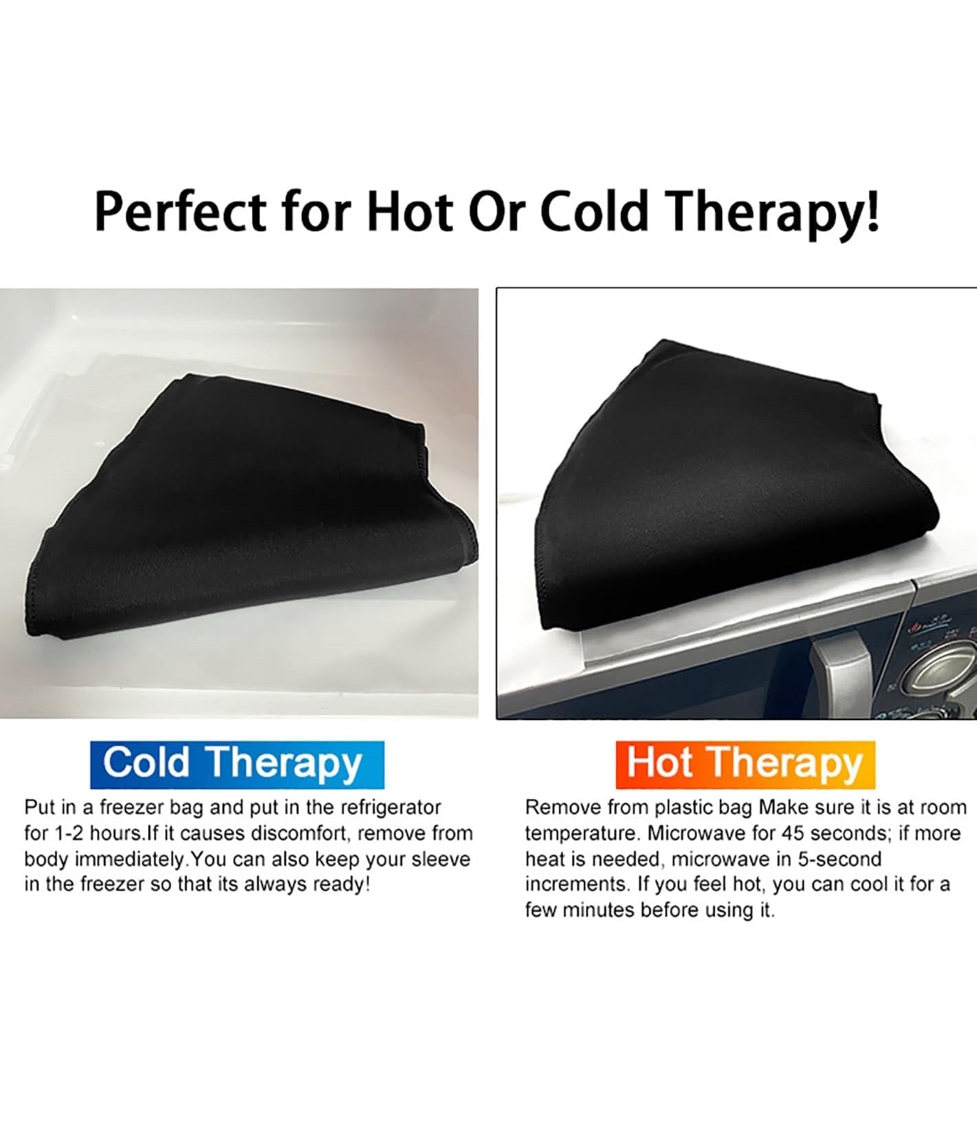 Neck & Shoulder Pain Relief – Reusable Hot & Cold Gel Wrap