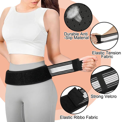 Sacroiliac SI Joint Hip Belt – Sciatica & Lower Back Support