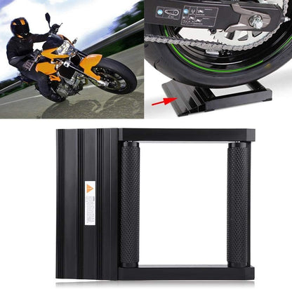 Professional Motorcycle Wheel Jockey – 226kg Capacity Wheel Spinner for Chain & Tyre Maintenance
