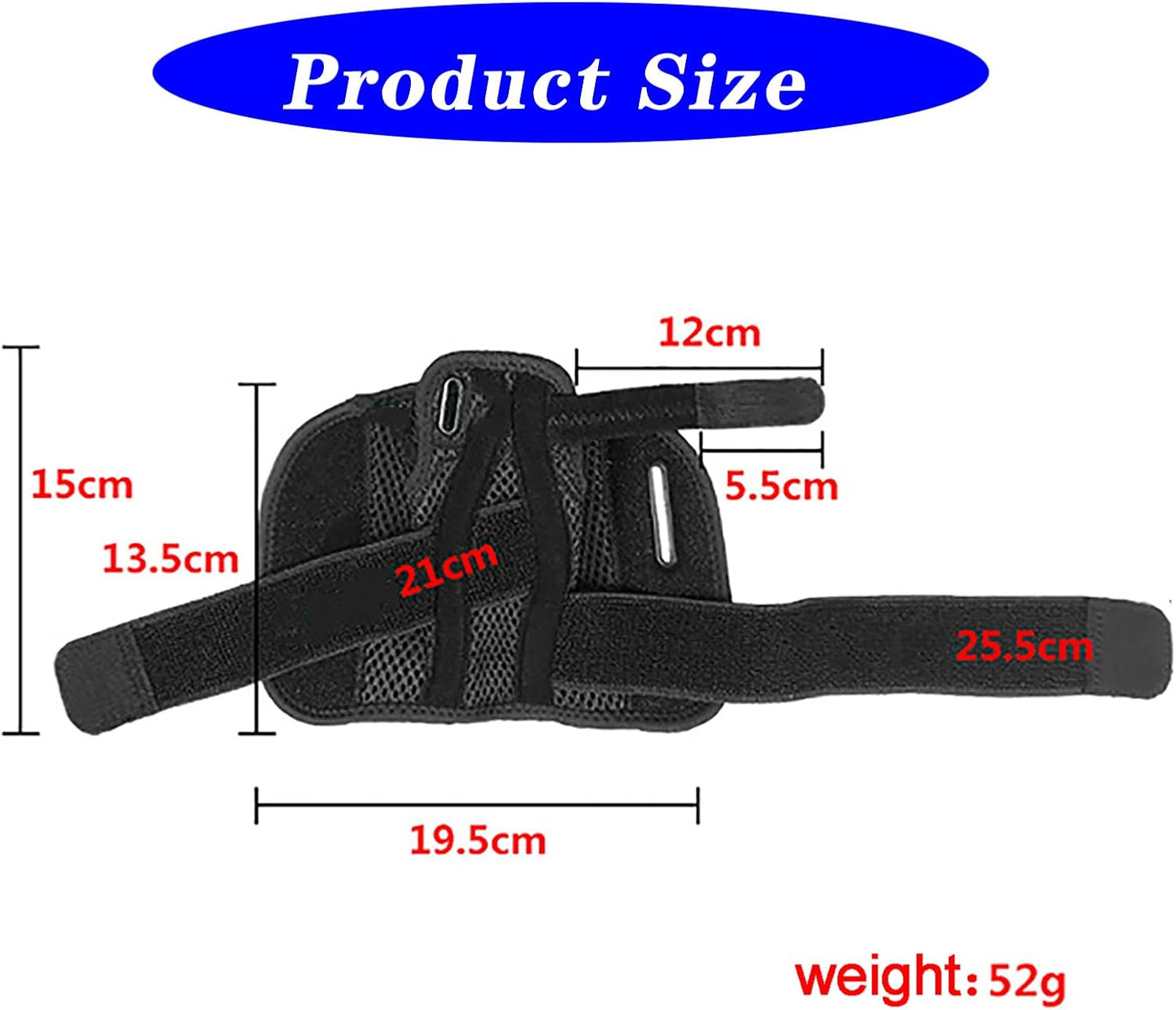 Thumb Spica Splint Wrist Stabilizer – Adjustable Support Brace for Arthritis, Tendonitis & Sprains