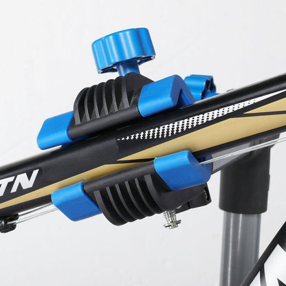Heavy-Duty 360° Bicycle Repair Stand – Professional Adjustable Workshop Rack (50kg Capacity)