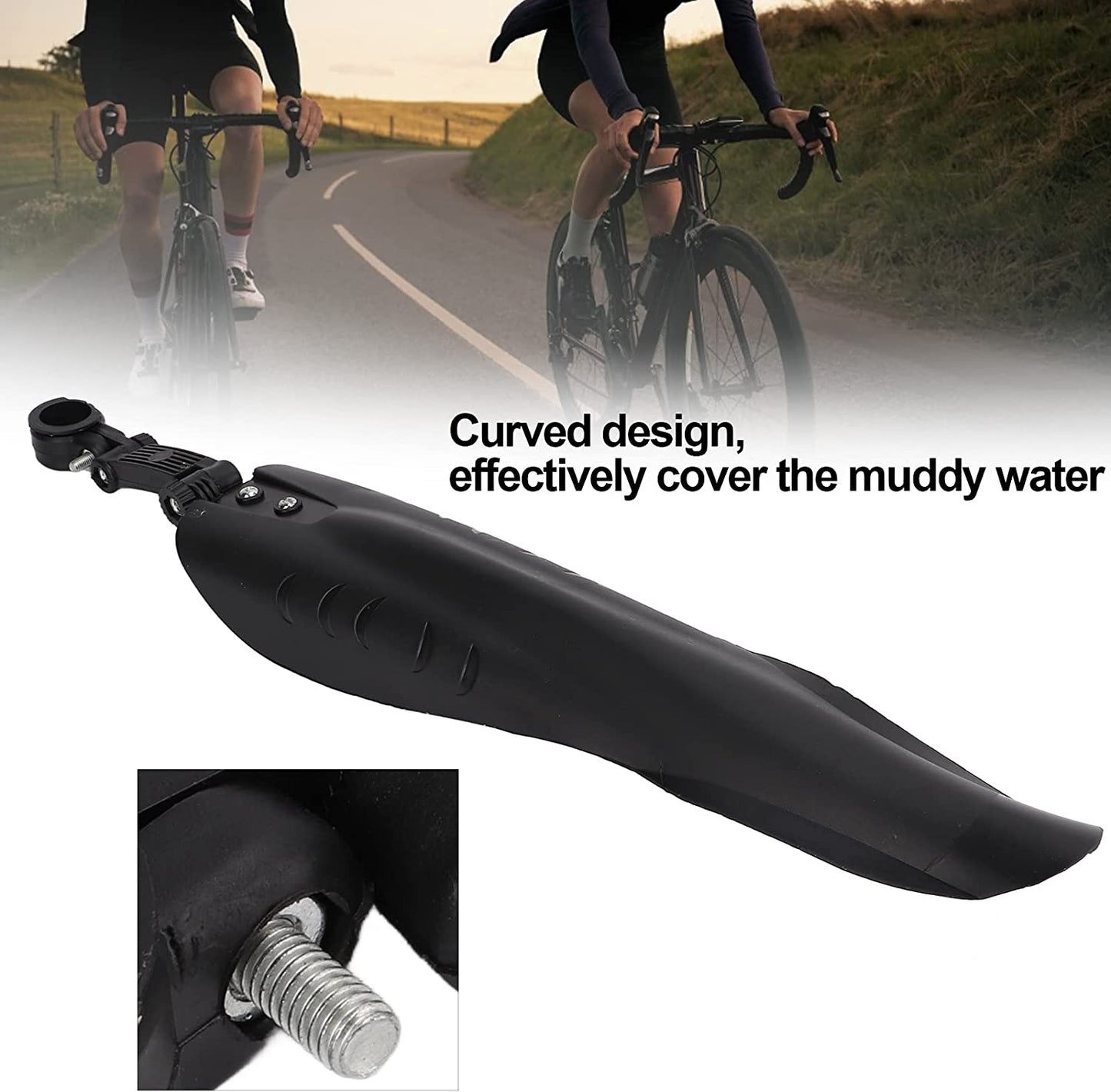 Adjustable Bicycle Mudguard Set – MTB & Road Fenders All-Weather