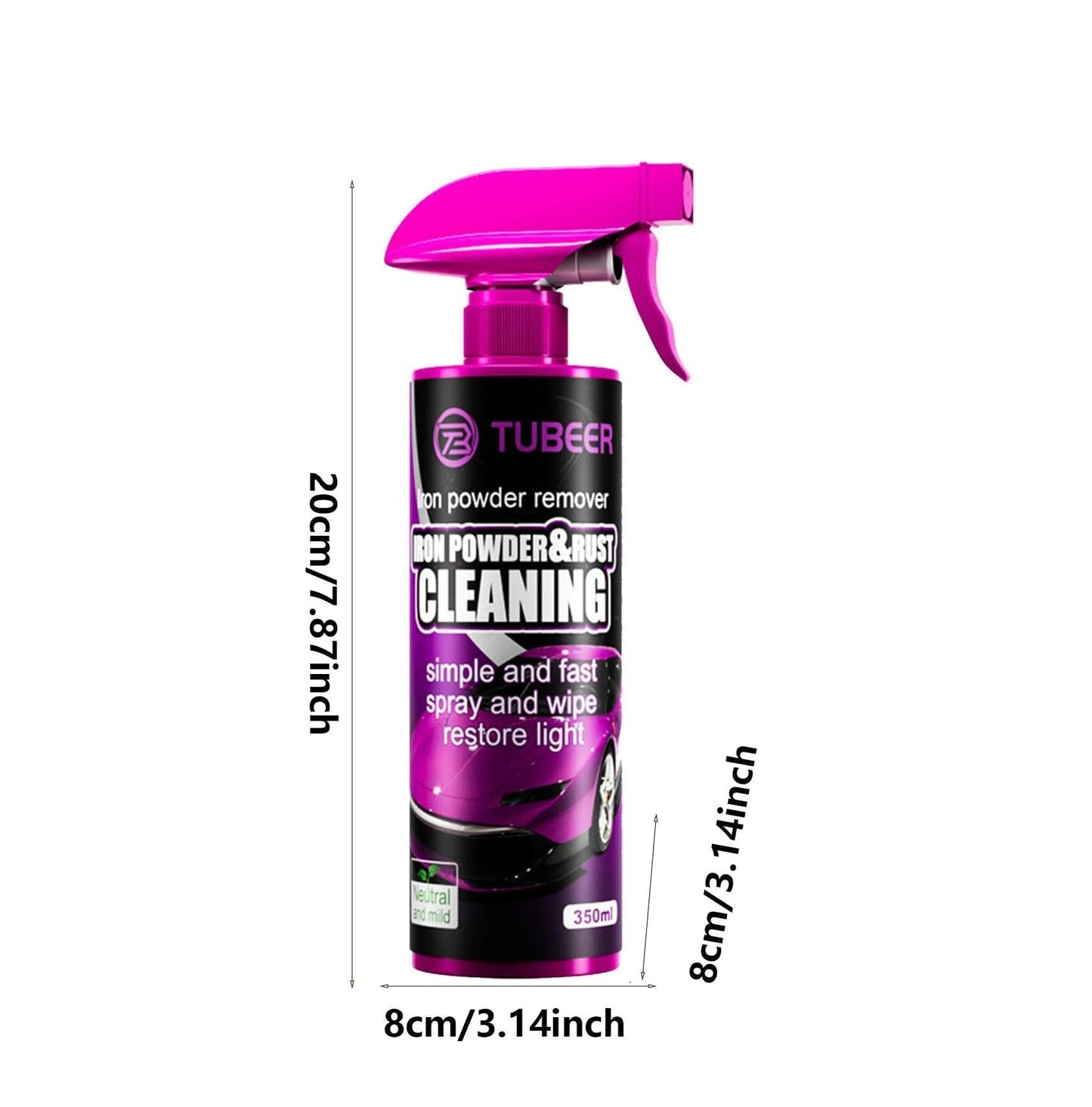 Spotless Wheels & Paint – Iron Powder Remover 350ml