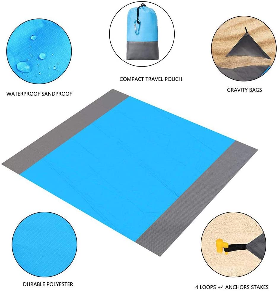 Waterproof Picnic Mat & Beach Blanket – The Ultimate 2.1m Family Ground Sheet