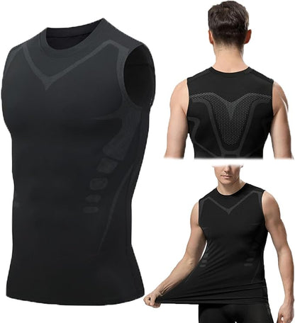 Ionic Shaping Vest – Premium Men's Compression Singlet & Body Toning Tank Top