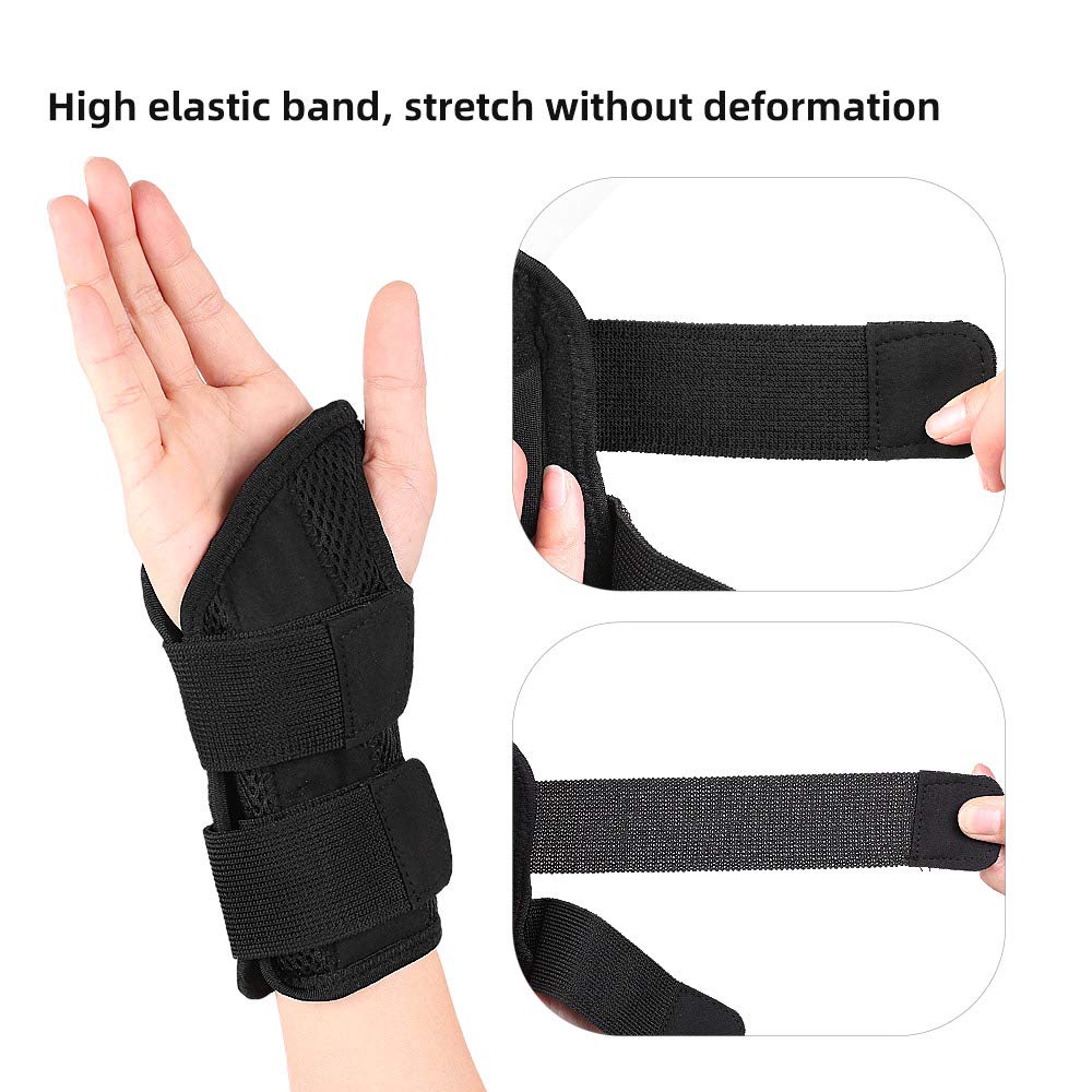 Adjustable Neoprene Wrist Support Brace – Thumb & Sprain Stabilizer for Carpal Tunnel, Tendonitis & Sports Recovery