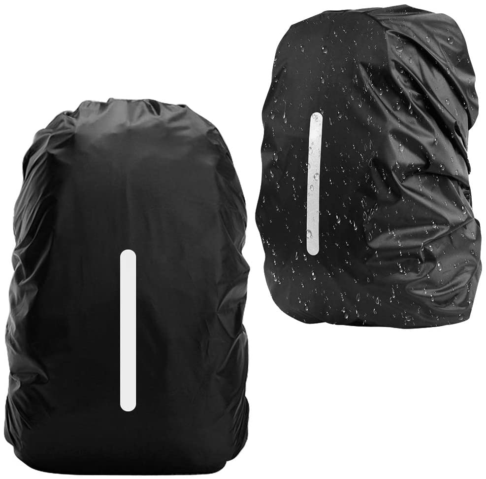 Reflective Waterproof Backpack Rain Cover – 8L to 55L Sizes | High-Visibility Shield for Motorcycling, Hiking & Commuting