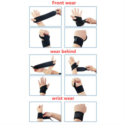 Sports Wrist Support Brace – Compression for Sprains & Arthritis