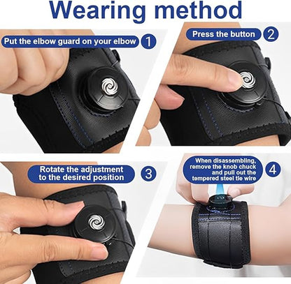 Tennis Elbow Brace – Medical Grade Support for Tendonitis Relief