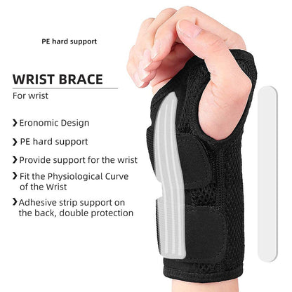 Adjustable Neoprene Wrist Support Brace – Thumb & Sprain Stabilizer for Carpal Tunnel, Tendonitis & Sports Recovery