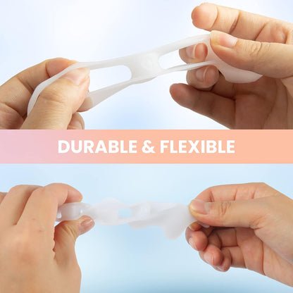 5-Toe Silicone Separator Pads – Orthopedic Bunion Corrector & Overlapping Toe Pain Relief