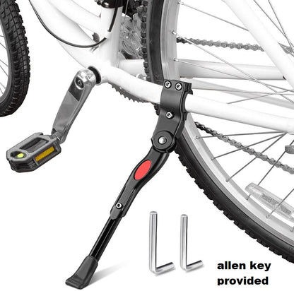Adjustable Bicycle Kickstand – Heavy Duty Aluminum Alloy Side Stand