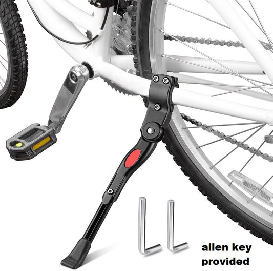 Adjustable Bicycle Kickstand – Heavy Duty Aluminum Alloy Side Stand