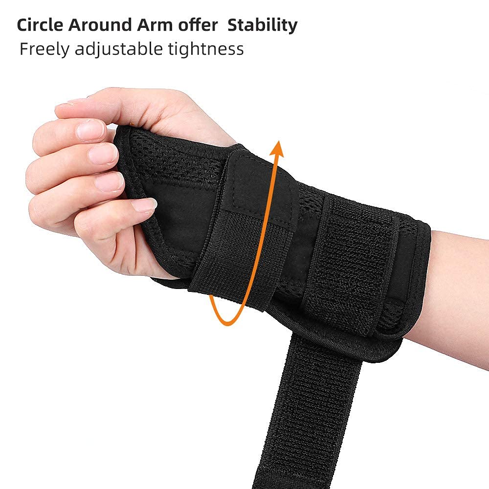 Adjustable Neoprene Wrist Support Brace – Thumb & Sprain Stabilizer for Carpal Tunnel, Tendonitis & Sports Recovery