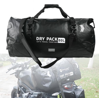 MARJAQE Waterproof Motorcycle Duffle Bag – 50L/80L Heavy-Duty Luggage for Road Trips & Adventure