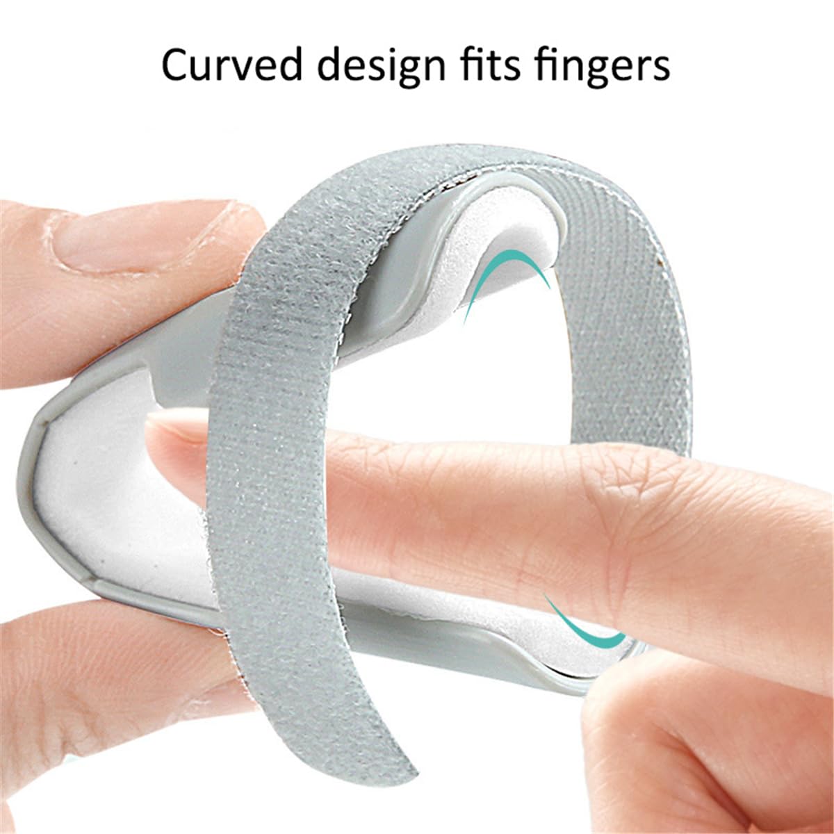 Adjustable Finger Support Stabilizer – High-Comfort Restoring Splint with Soft Foam Cushioning
