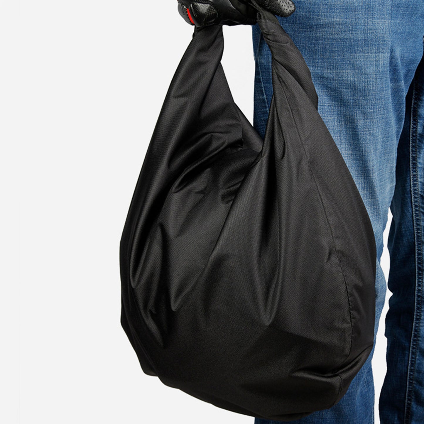 30L Lockable Motorcycle Helmet Bag – Waterproof Oxford Fabric Storage Pouch | 3-Digit Combination Lock & Compact Carry Pouch