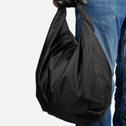 30L Lockable Motorcycle Helmet Bag – Waterproof Oxford Fabric Storage Pouch | 3-Digit Combination Lock & Compact Carry Pouch