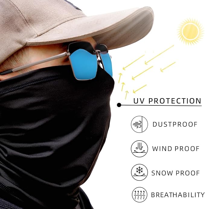 Seamless Neck Gaiter – The Breathable Multi-Tool for Your Face & Head