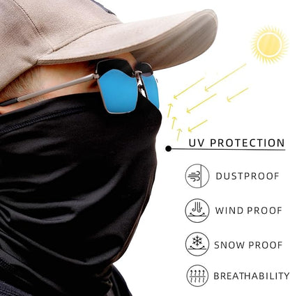 Seamless Neck Gaiter – The Breathable Multi-Tool for Your Face & Head