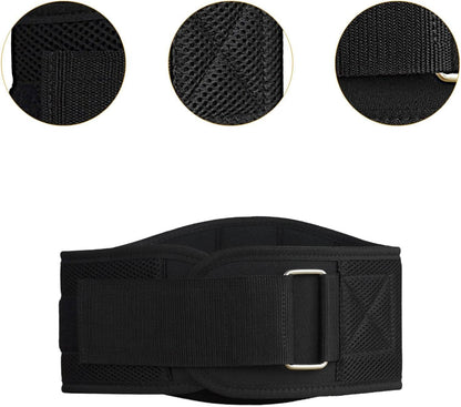 Weightlifting Gym Belt – Ergonomic Lumbar Support for Squats
