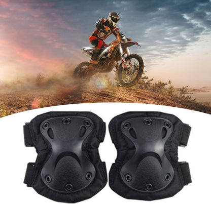 Ergonomic Knee & Elbow Guard Set – High-Impact Protection with Quick-Release Knobs
