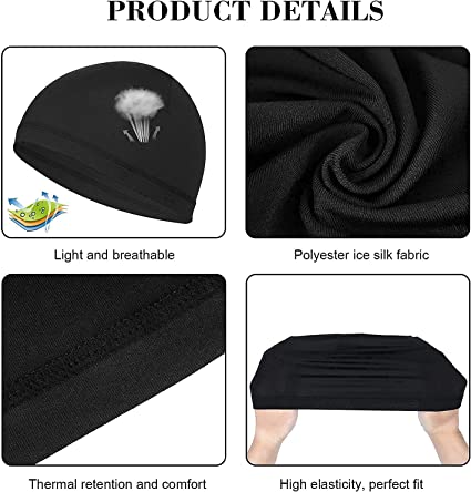 Performance Skull Cap & Helmet Liner – Ultra-Soft Moisture-Wicking Cooling Beanie for Cycling, Running & Gym | One Size Fits All
