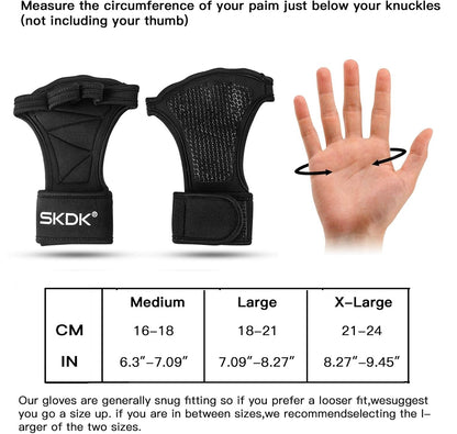 SKDK Weight Lifting Gloves – Full Palm Protection & Wrist Support