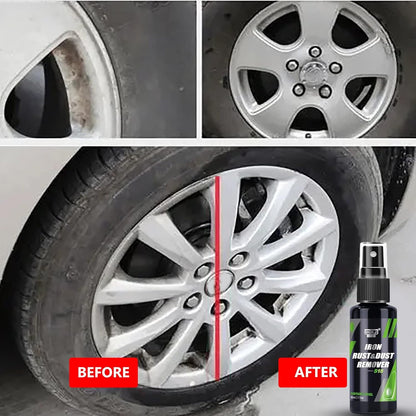 AosiDING Iron Remover Spray | Car Detailing Fallout and Rust Remover Kit for Brake Dust and Metal Contaminants