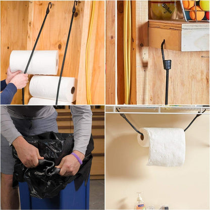 Heavy Duty Bungee Cords – UV Resistant Tie-Downs with Dual-Lock Hooks