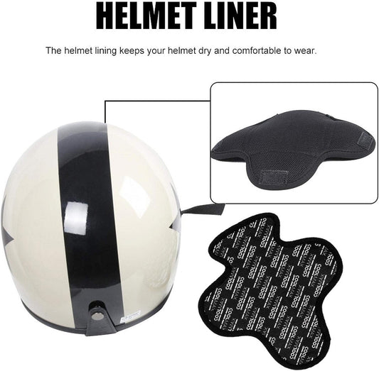 Coolmax Helmet Liner – Moisture-Wicking Breathable Padding