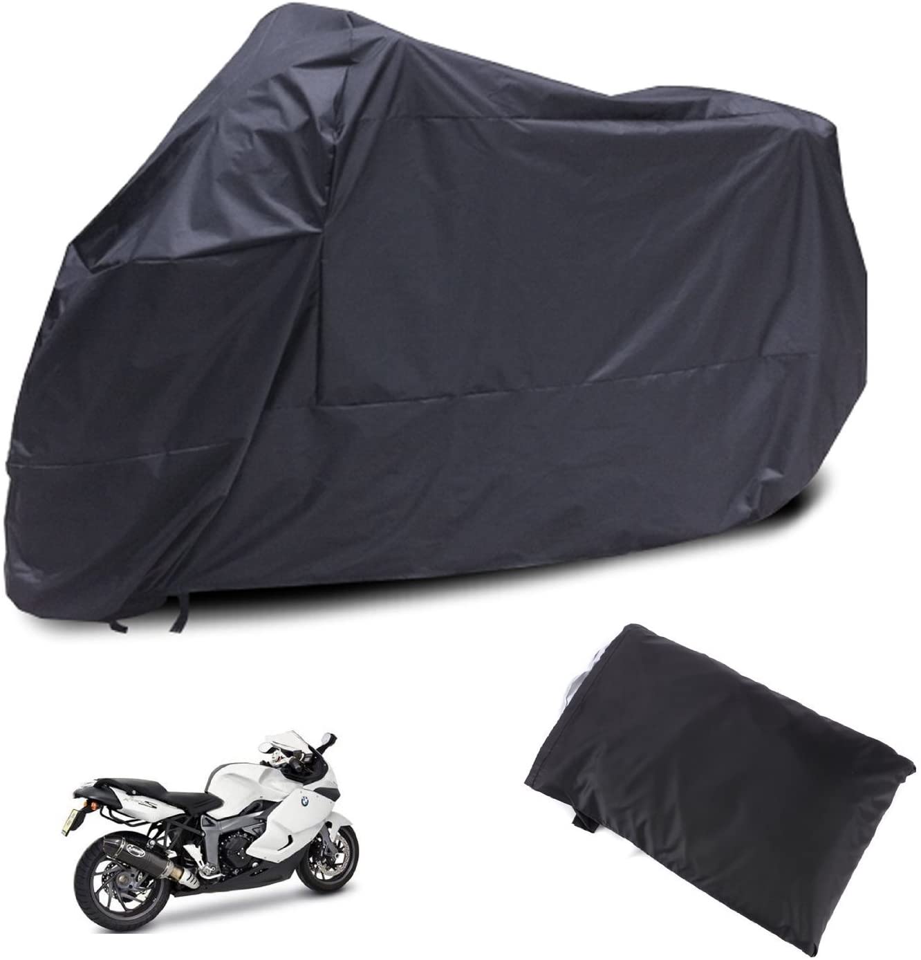 Premium Waterproof Motorcycle Cover – Heavy-Duty All-Weather UV Shield for Outdoor & Indoor Parking