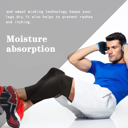 Ice Silk UV Leg Sleeves – Full Leg Compression & Sun Protection