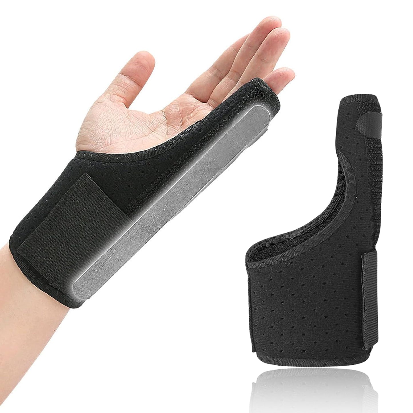 Adjustable Pinky Splint – Breathable Finger Support with Fixed Aluminum Plate