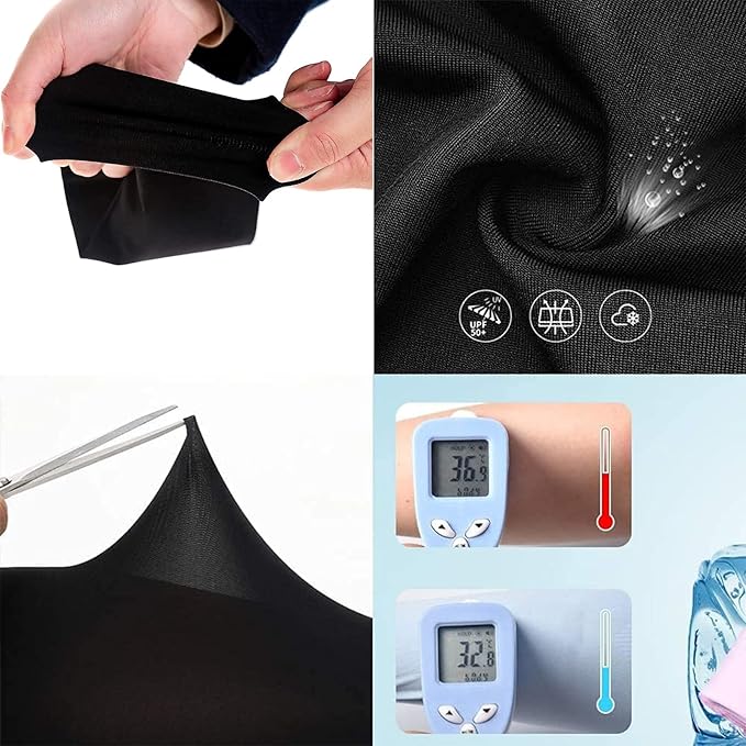 Cooling UV Protection Arm Sleeves | Sun & Insect Defense for Outdoor Activities