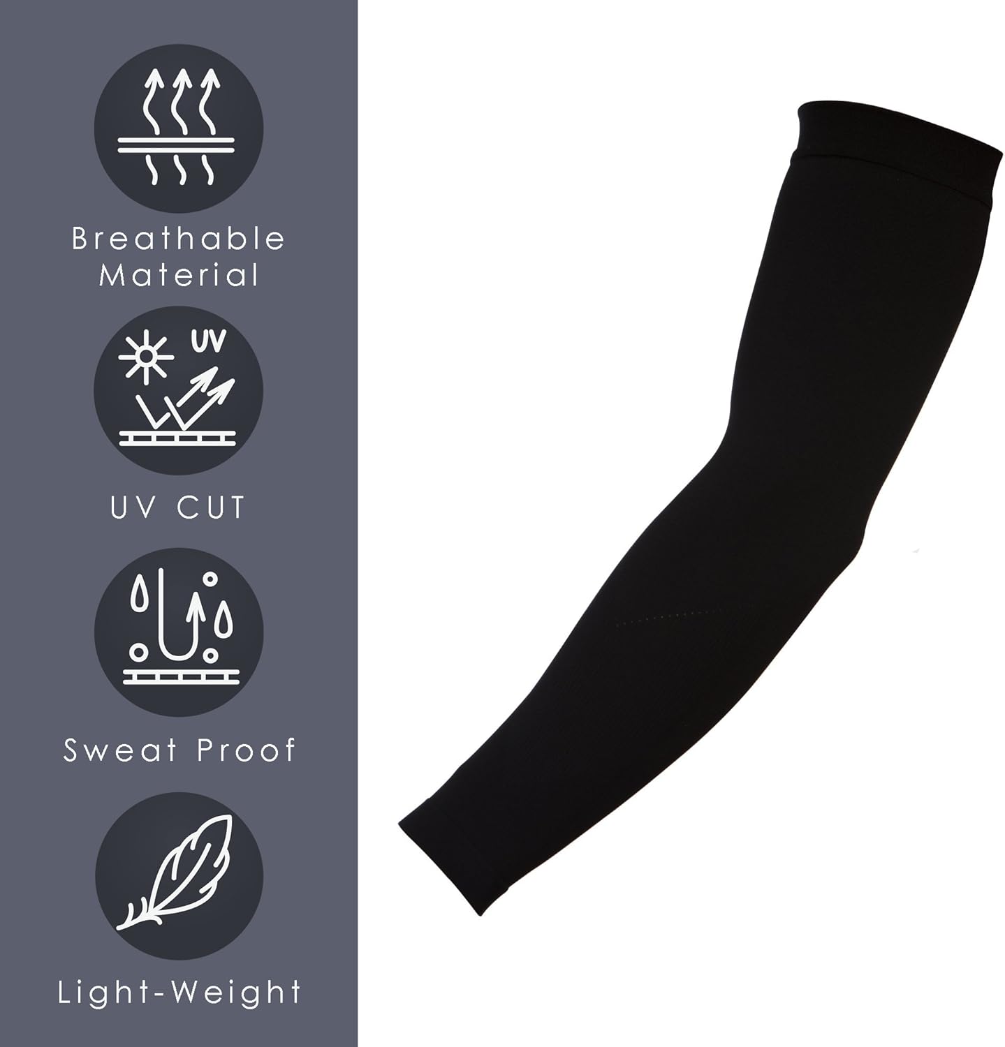 Cooling UV Protection Arm Sleeves | Sun & Insect Defense for Outdoor Activities