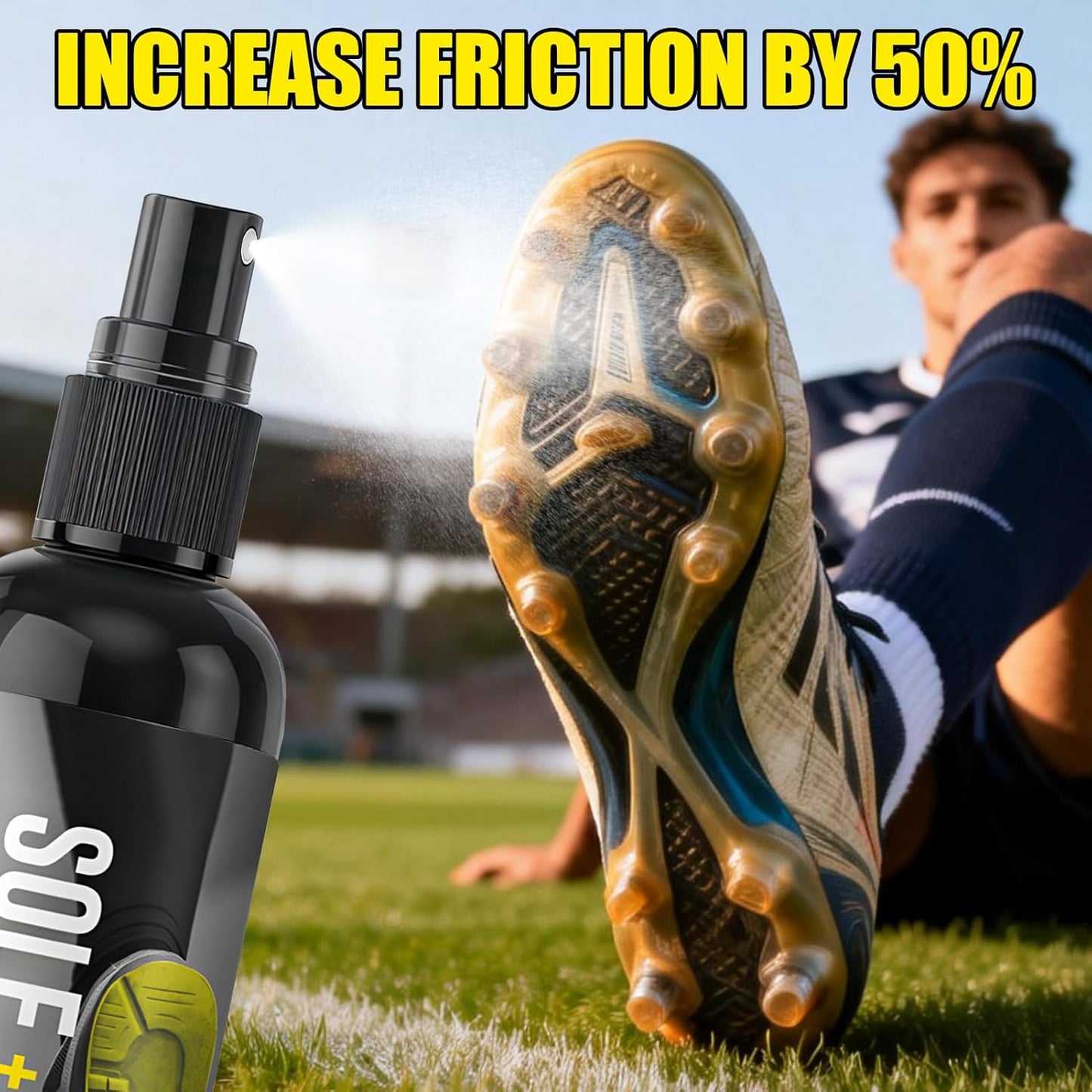 Elite Shoe Grip Spray – Nano-Particle Traction Booster for Basketball & Sports Shoes