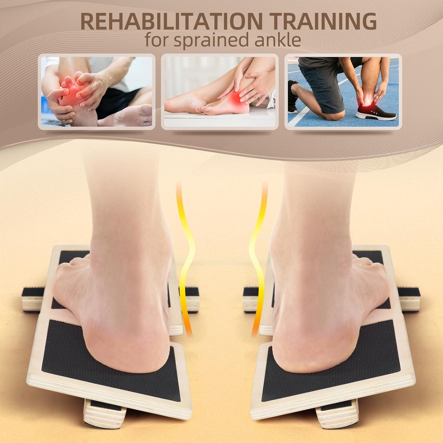 Foot Balance Board – Ankle Rehab & Plantar Fasciitis Exercise