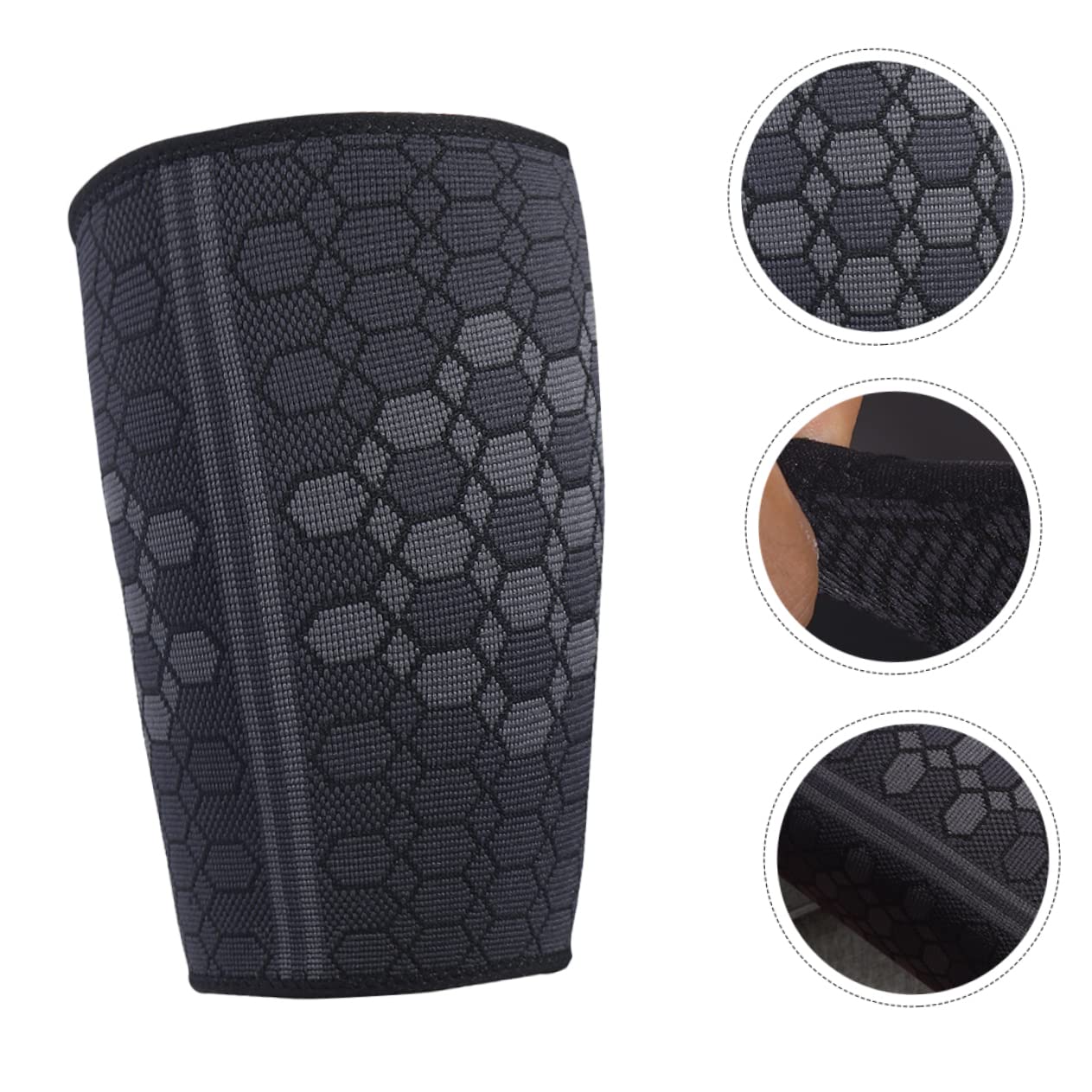 Thigh Compression Support Sleeve - Hamstring & Quad Recovery Wrap for Sports and Injury Prevention