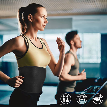 Waist Trimmer Belt – Belly Fat Burner & Sweat Support Wrap