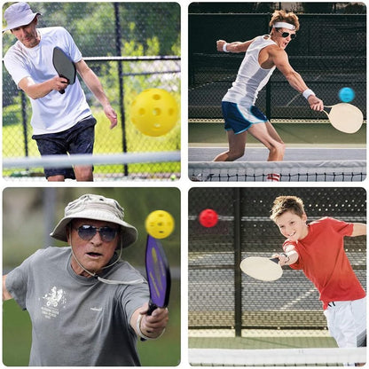 Longer Rally Pickleball Balls – Indoor & Outdoor (6-Pack)