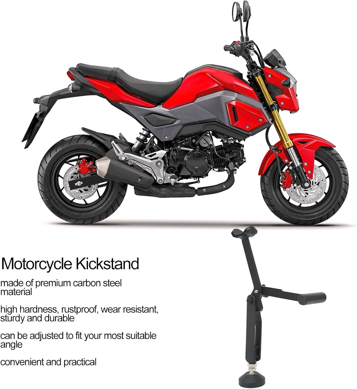 Motorcycle Rear Wheel Lifter Stand – 200kg Heavy Duty Portable