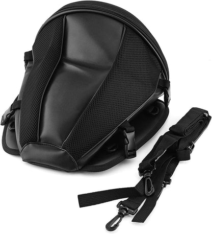 Lightweight Motorcycle Tail Bag – Compact 2L PU Leather Rear Seat Storage