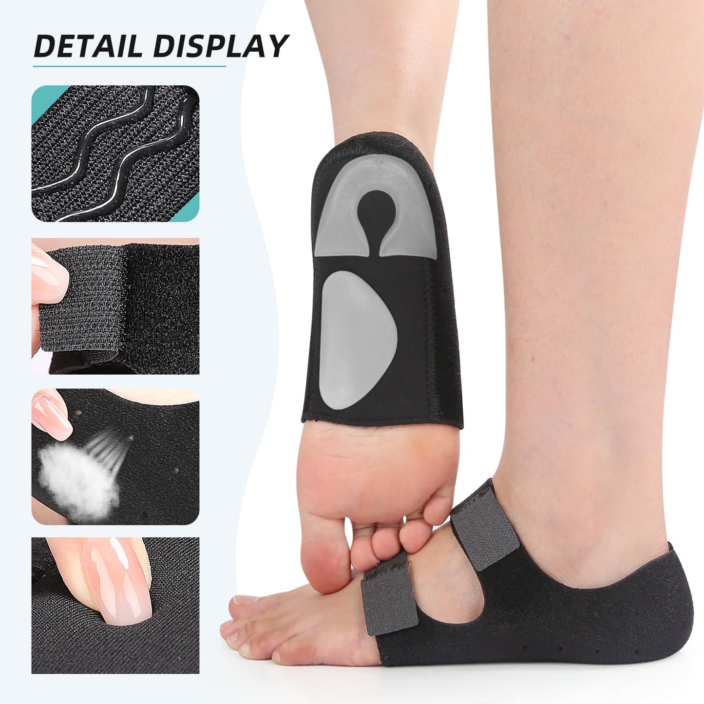 Gel Heel & Arch Support Pads – Plantar Fasciitis & Heel Spur Relief