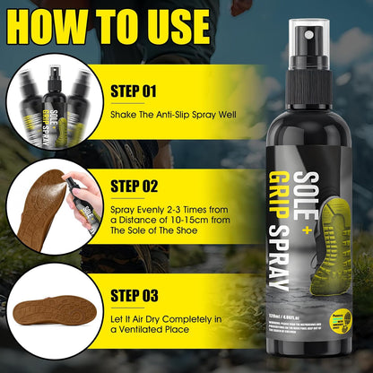 Elite Shoe Grip Spray – Nano-Particle Traction Booster for Basketball & Sports Shoes