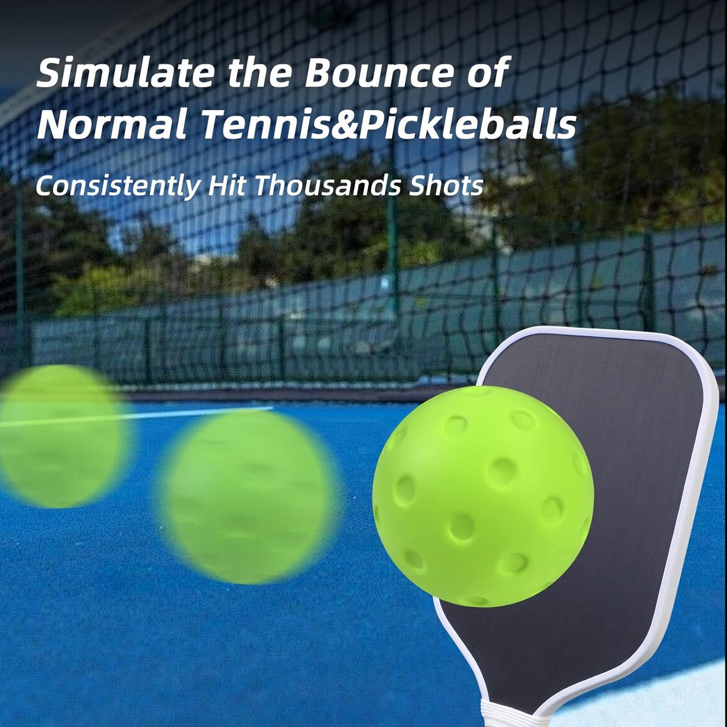 T2P Silent Foam Pickleball Balls | Quiet Practice Balls for Indoor Training | 60dB Low Noise HOA-Friendly Pickleballs