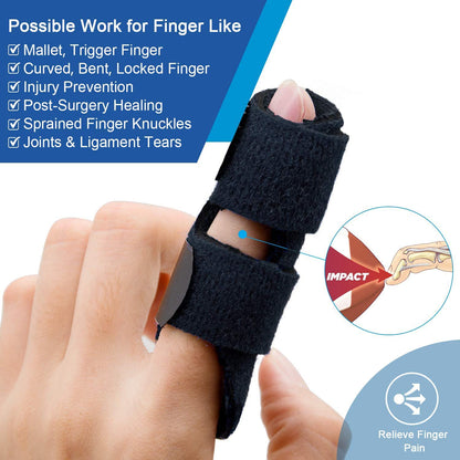 Trigger Finger Splint – Aluminum Brace for Arthritis & Tendonitis